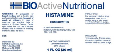 Histamine (Bani0122 Histamine 6 2 16)